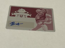 ONE OF ONE ! 2020 LEAF METAL AUTO  BRYCE JARVIS MAGENTA  PRINTING PLATE    #1/1