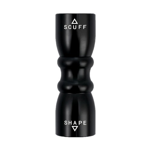 Black Billiard Pool Cue Tip Tool Scuffer Shaper Aerator Tip Pick Accessory - Afbeelding 4 van 12