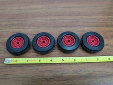 116 Ertl Toy Parts Front Rims And Tires International Tractor Wheels X4
