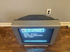 Sony 20” CRT TV Trinitron KV-20FV12 Retro Gaming Television 4:3 w/Remote