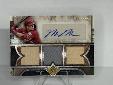 2025 Topps Museum Matt McLain Triple Relic Autograph /199 Reds SPTRA-MM