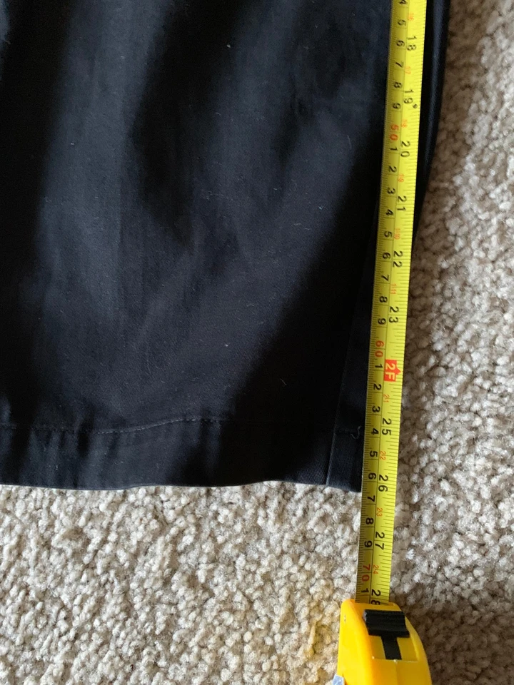 Брюки чероки для мальчиков плоские спереди черные китайские размер 12 100% хлопок - Изображение 4 из 4