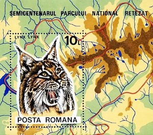 ROMANIA = LINX S/S MNH ANIMALS, BIG CATS