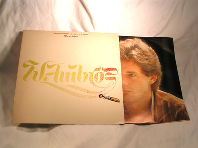 WOLFGANG AMBROS  -  WIE IM SCHLAF ( B. DYLAN ) !! ( LP ) * 2.D-Press * NEAR MINT
