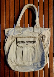  JURASSIC PARK JURASSIC OUTFITTERS VINTAGE 1996 CANVAS SHOULDER TOTE RARE NEW 