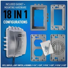 Extra Duty Outlet Protector  Weatherproof Cover