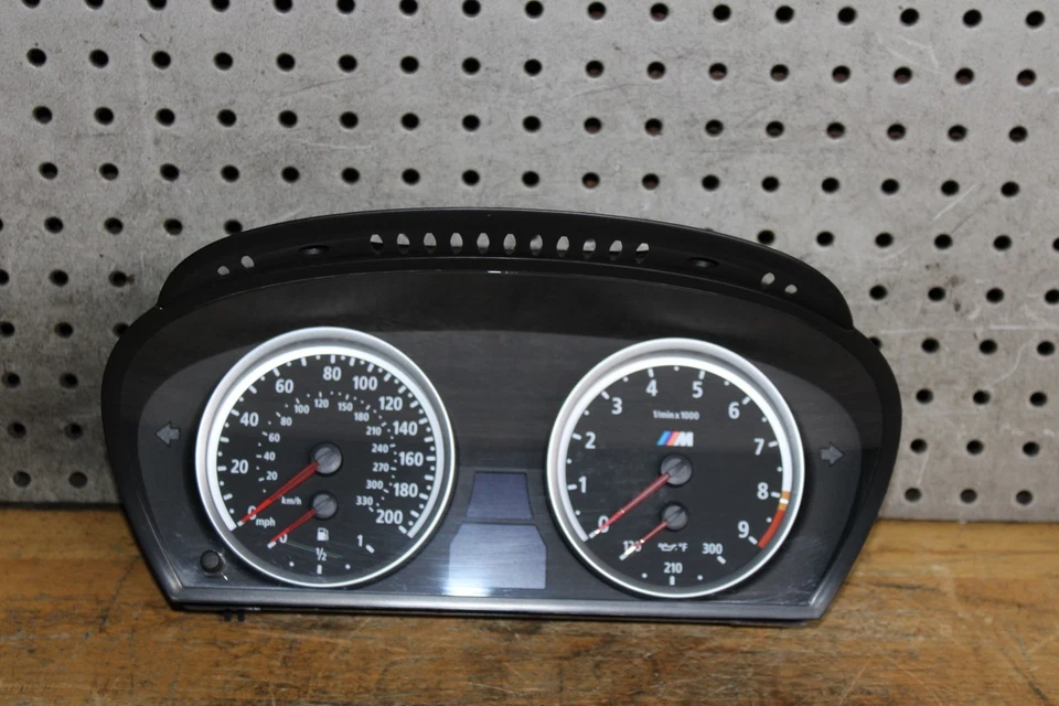 BMW M6 E63 E64 2008 velocímetro cuadro de instrumentos calibre OEM Foto 2 de 4