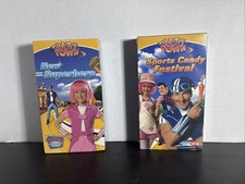 Lazy Town New Superhero (VHS, 2005) & Sports Candy Festival