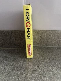 Low G Man Game box and Cartridge for Nintendo NES  Tested
