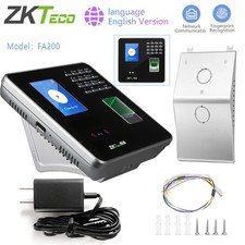 ZKTeco FA200 TCP/IP Face Fingerprint Reader Time Attendance  Access Control