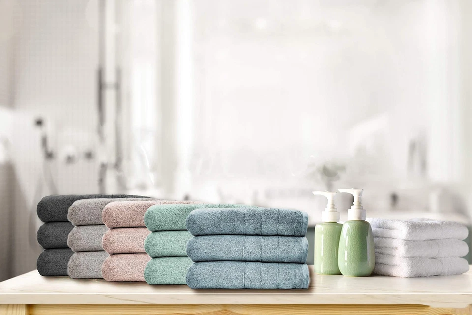 Bio-Handtücher - Handtuchset aus 100% natürlicher Bio-Baumwolle - Zero Waste ... - Bild 3 von 4