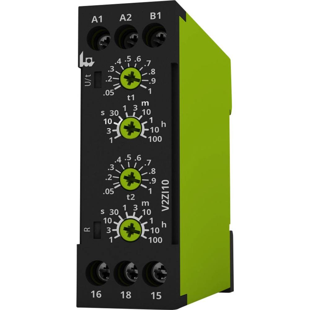 Relais temporisé multifonction TELE 125200 V2ZI10 Plage 12-240V AC DC 1 pc