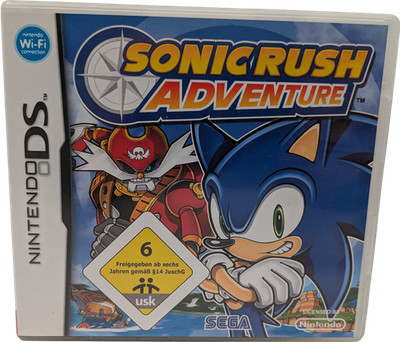 Sonic Rush Adventure - DS Spiel - Guter Zustand
