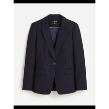 J.Crew Helena Wool One Button Blazer
