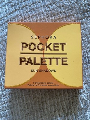 Sephora Pocket Palette Sun Shadows- 6 Eyeshadow Palette- New