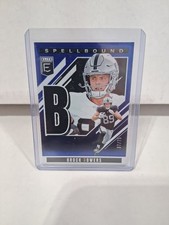 🔥2025 Donruss Elite Brock Bowers Blue Spellbound 