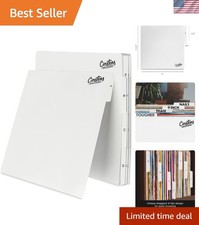 Made in USA Vinyl Album Dividers - 26 Single-Sided with Staggered A-Z Tabs