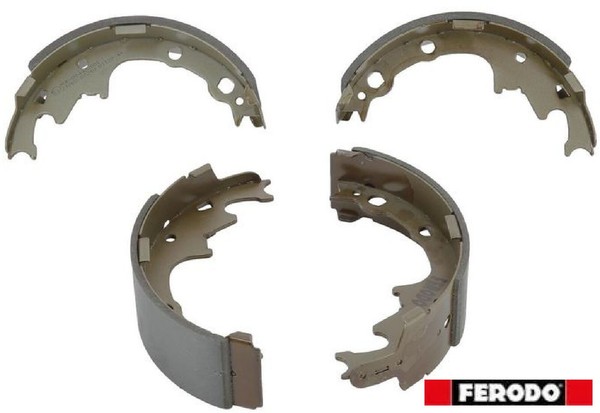 Ferodo FSB466 Bremsbackensatz 4 Bremsbacken Trommelbremse-image