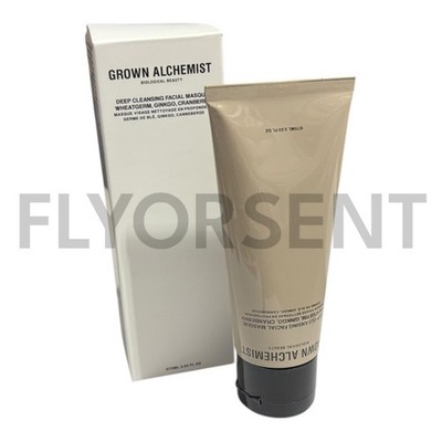 Grown Alchemist Deep Cleansing Facial Masque Wheatgerm Ginkgo Cranberry 75mL NIB