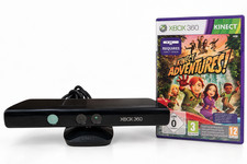 Xbox 360 Kinect Sensor Kamera + Kinect Adventures Spiel Original Microsoft