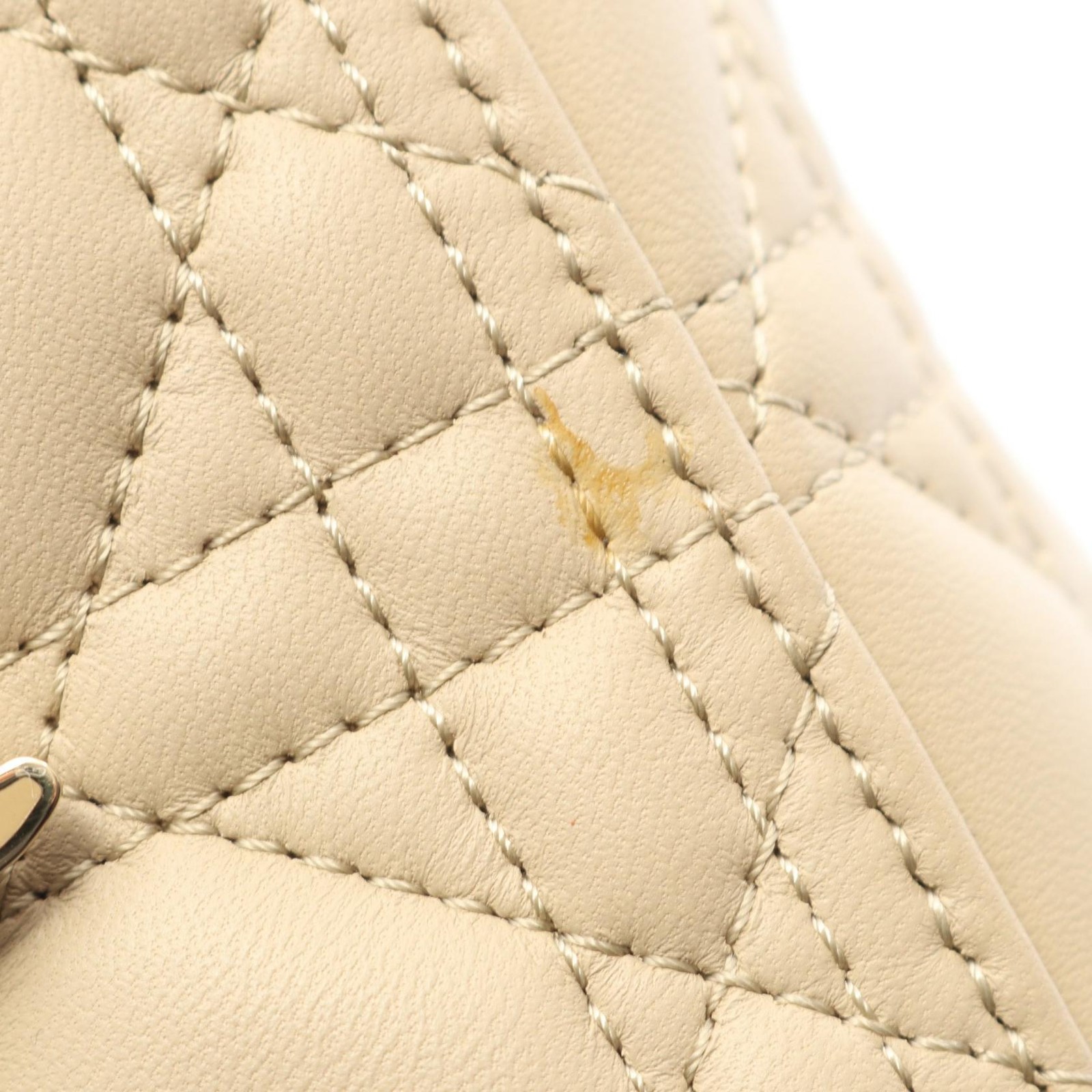 Christian Dior LADY DIOR MY ABCDIOR Lady Cannage Shoulder Handbag leather Used thumbnail 10