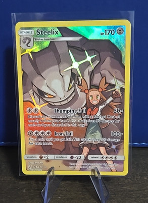Sun & Moon Steelix (Secret) Secret Rare Cosmic Eclipse 247/236 NM