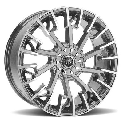 VCT HANGMAN Wheel 20x8.5 (40, 5x114.3, 73.1) Silver Single Rim