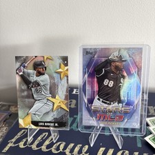 Luis Robert Jr. 2025 Topps #SMLB-25 SMLB-6 Stars of MLB 2 Cards White Sox