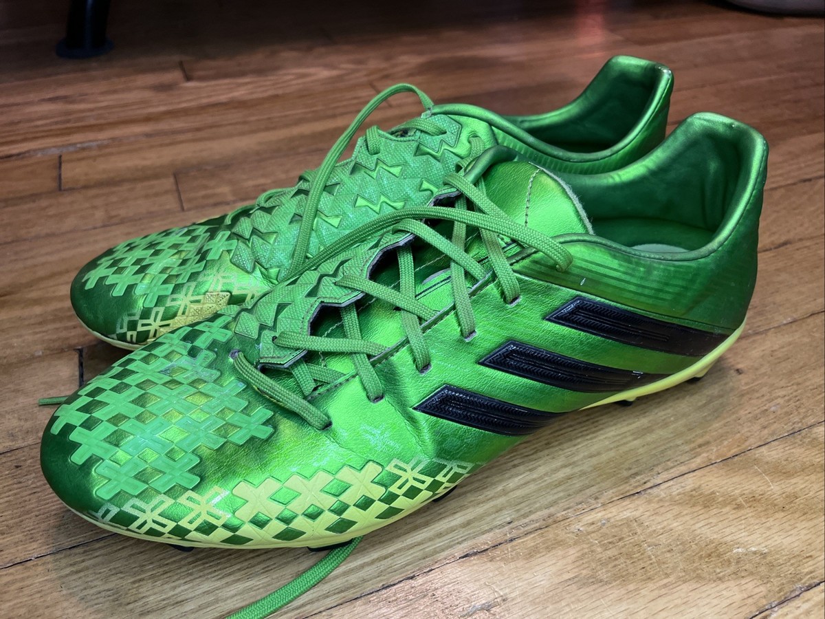 Adidas Predator LZ Lethal Zones II TRX FG Green/Gold US 12 GREAT