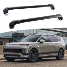 Cross Bars for Ioniq 9 2025-2026 Roof Rack Luggage Carrier Lockable 2PCS Black