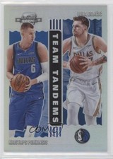 2020 Panini Contenders Optic Team Tandems Kristaps Porzingis Luka Doncic #2 01su