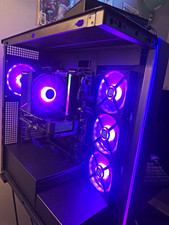 Gaming Desktop Tower PC RGB Lighting 1TB SSD Black