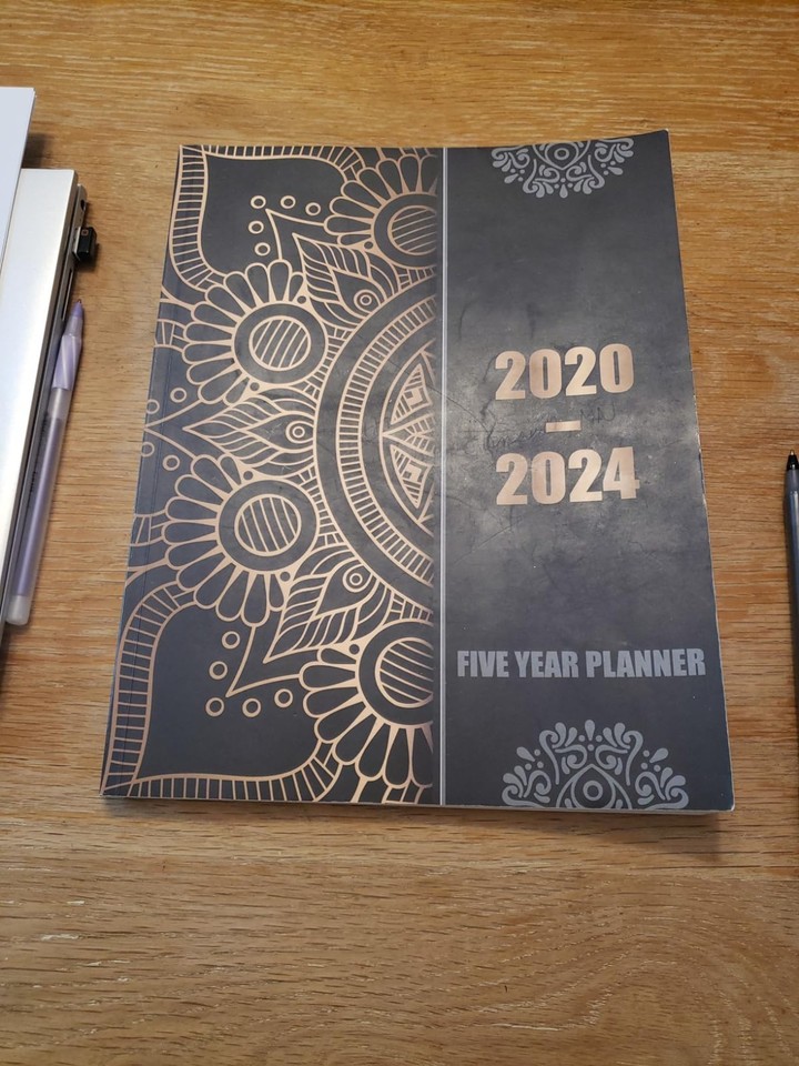 2025-2029 Five Year Planner: Monthly Calendar and Organizer | eBay