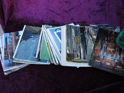 Retro Postkarten: 100 zufällige Postkarten verschickt und unbespielt (Pack32)