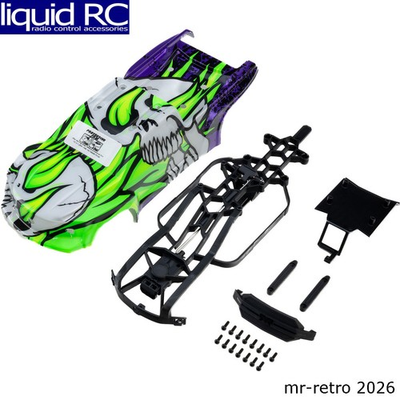 #ad Pro Line 369320 Limited Edition Pre Cut Pre Painted Brute Ghostfire Body w Clip $39.99