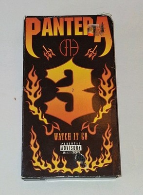 Pantera 3 Watch It Go (1997) VHS Tape (Explicit Content) Tested Works   Heavy Me