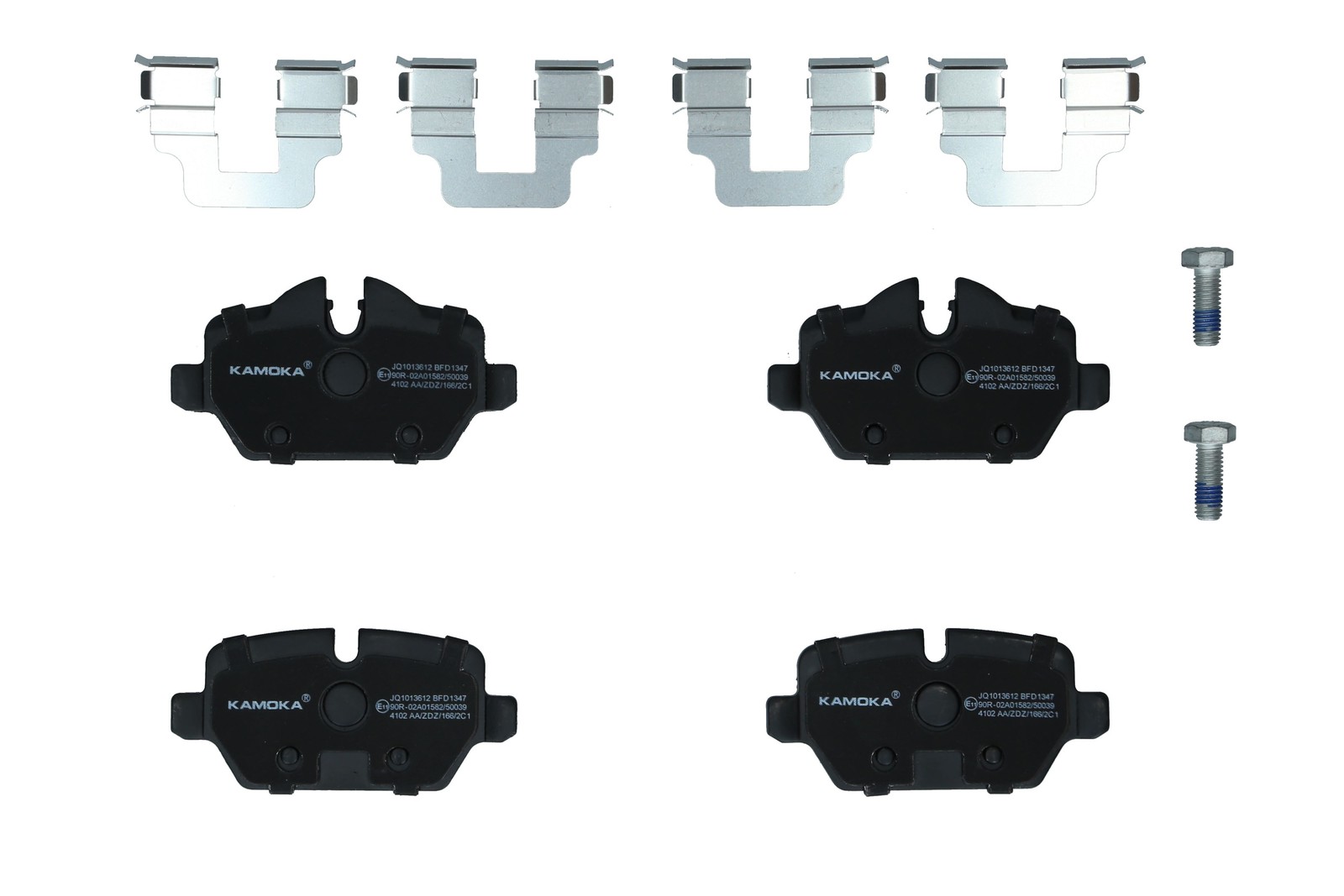 4x ✅Fits KAMOKA UK�ADY HAMULCOWE JQ1013612 BRAKE PADS REAR BMW 1 (E8 ⭐UK Seller⭐
