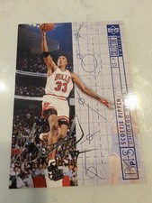 1994 Upper Deck Scottie Pippen Silver Signature 375 Hall Of Fame MINT
