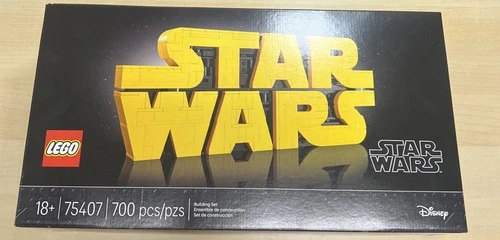 Star Wars Logo Lego Brick-Built 700 pcs Disney New In Box 75407