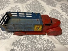 Marx Motor Market Truck 1930's Pressed Steel Fully Working Toy 14 " Long