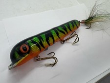 8” Will Walkoviak Boojangles Fire Tiger MN Dive & Rise Jerkbait Musky Lure
