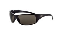 Bolle Recoil 10406 lB Wrap Sunglasses Black Gray Lenses With Case