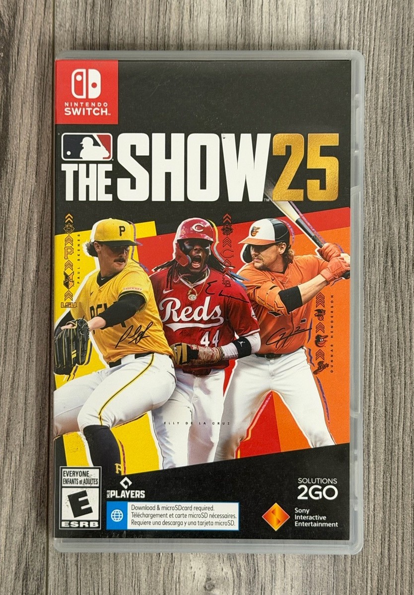 Nintendo Switch The show 25 Nintendo Switch MLB The Show 25 Baseball Game Used CIB Complete In