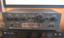 AKAI Amplificatore AM-2350, 35W per Canale, Doppio VU Meter Suoni Graffio R549