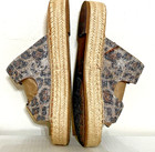 GIANNI BINI Leopard RHINESTONE EMBELLISHED SLIDE ON PLATFORM SANDAL Women Sz 8.5 — photo 4