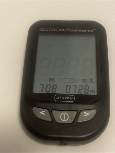 Arkray Glucocard Expression Talking Meter For GLucose Care Great Condition