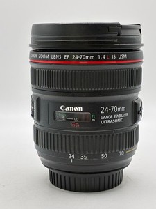 CANON EF 24-70mm 1:4 L IS USM LENS - BELOW-AVERAGE - E F 24-70 mm f/4.0L