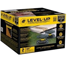 Bison Level Up System Adjustable Deck Pedestal Joist Support Expansion Kit