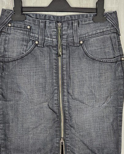Cooler LEVI´S Jeansrock Rock Denim mit Reißverschluss GR.XS Casual Street Look - Bild 7 von 11
