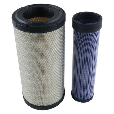 Air Filter Set 84217229 87682999 For Case SV300 SV250 SR200 Skid Steer Loader